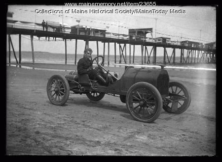 Historic Auto Racing on Beach Ca 1922 Contributed By Maine Historical Society Mainetoday Media